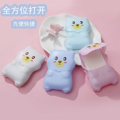 100 Pcs Disposable Portable Soap Sheets Mini Hand Soap Sheet Box Pack Soap Paper Travel Essentials Paper Soap