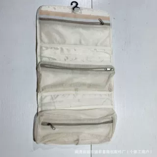 外贸化妆包 多功能简约女士折叠旅行化妆品收纳袋 洗漱包