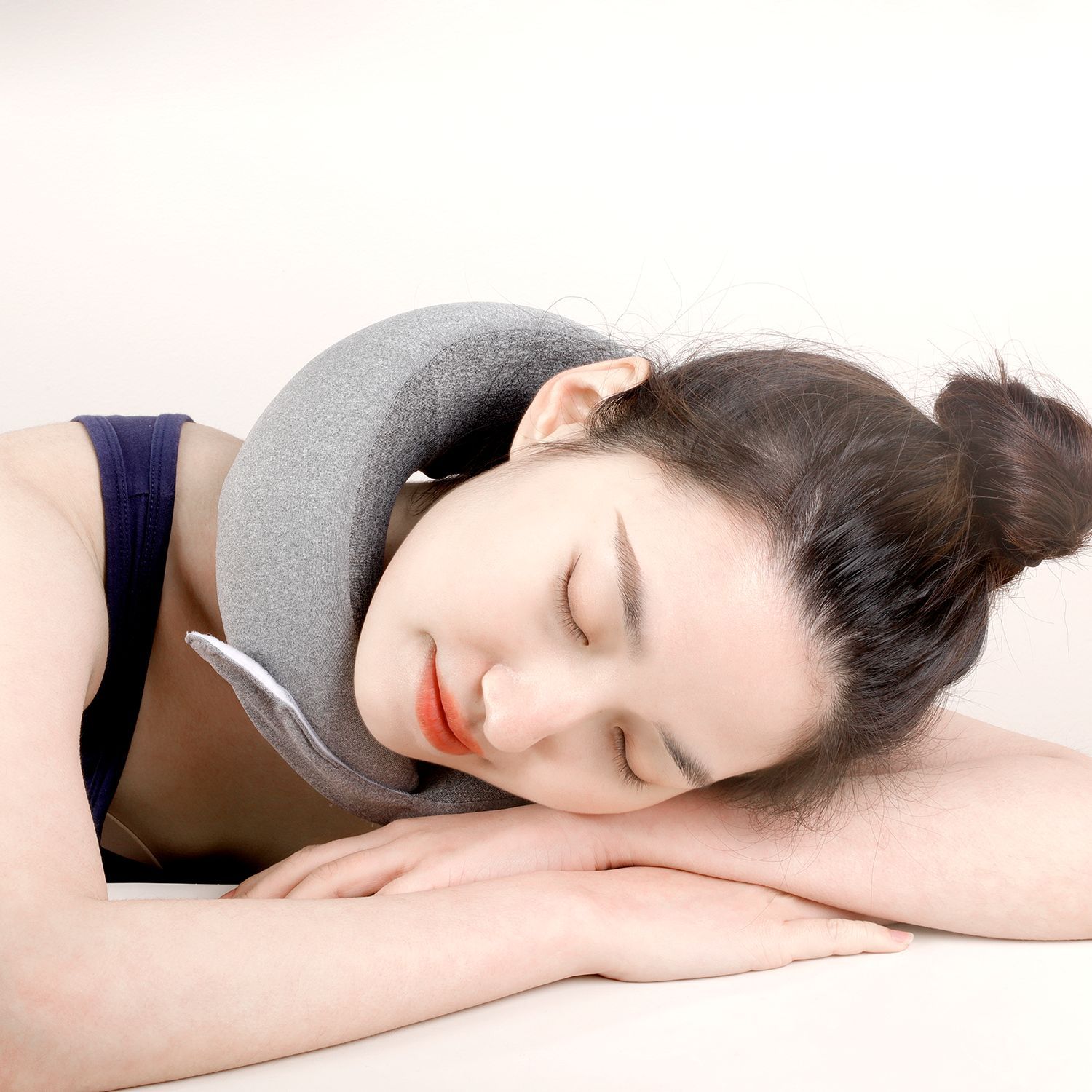 Cervical Spine Massage Pillow Hot Compress Vibration Household Neck Protector Charging Shoulder and Neck Travel Car Cervical Spine Kneading Massager