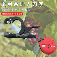 日本进口MAX葡萄绑枝机绑蔓机桃西红柿茄子黄瓜果园钉子捆扎机