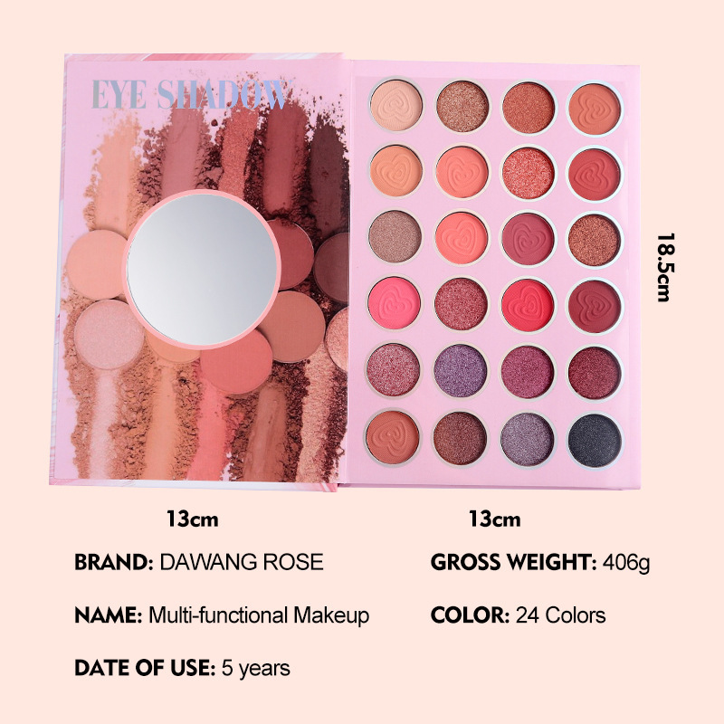 4 Layer Eyeshadow Palette Matte Eyeshadow Highlighter Blush Multi Purpose Under Eye Concealer Beauty Makeup Cosmetics_voghion.com