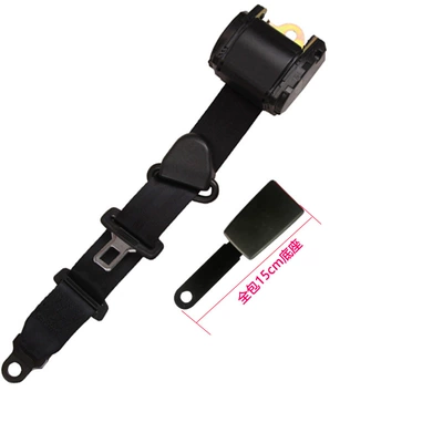 Driver's Automatic Retractable Three-Point Seat Belt Car seat belt - k3-15cm-iron-handle-base