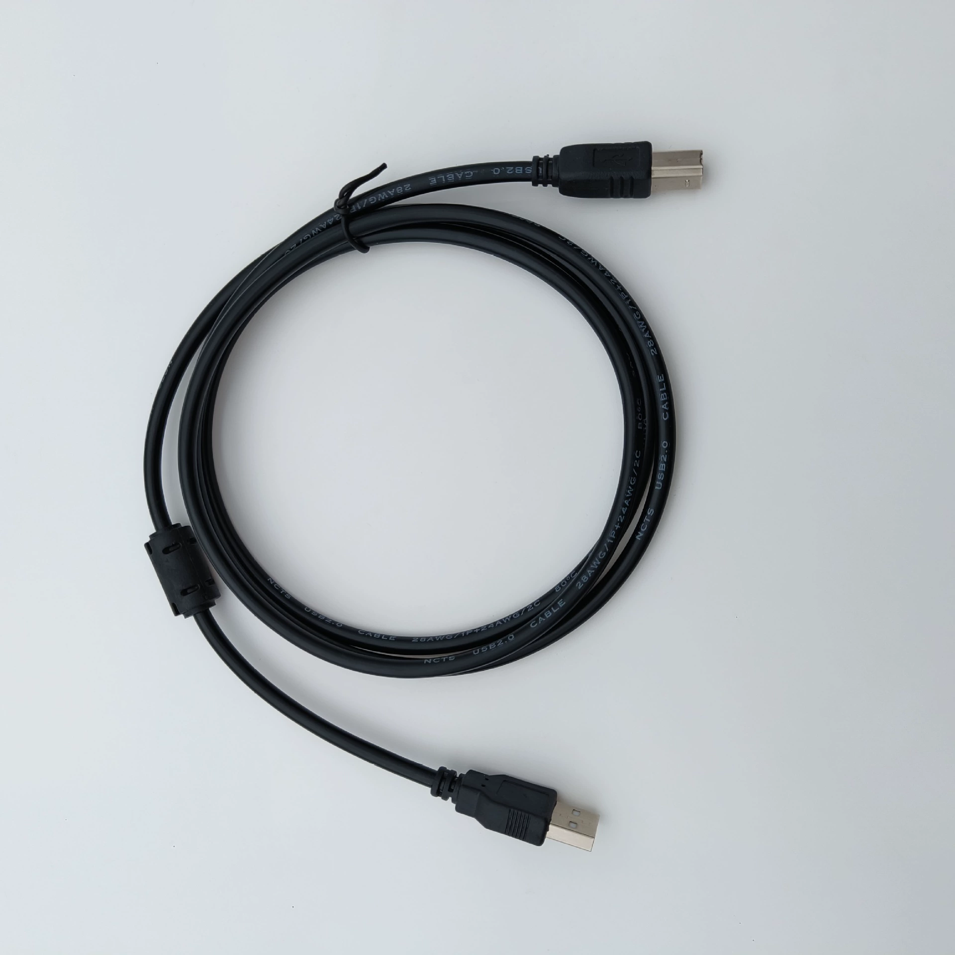 Кабель передачи данных USB 2.0 принтера A‑образный к квадрату B, медные проводники, длины 0.3–10 м