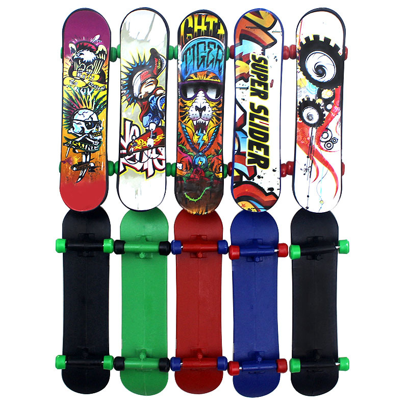 Children's finger skateboard toys creative desktop fingertip skateboard educational small toys cross-border supply decompression toys