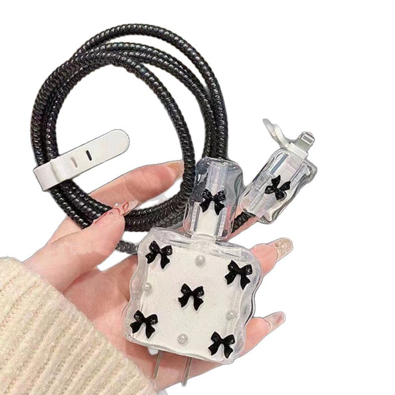 数据线保护套20w适用苹果15充电器iPhone14 13promax女12快充11壳|undefined
