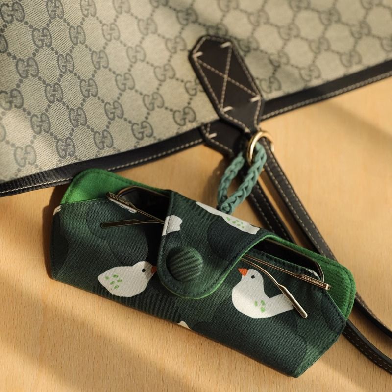 bolsa de gafas de alto valor facial contiene cubierta protectora portátil gafas de sol universales gafas de sol caja de gafas de tela espejo miopía