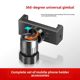 Mobile Live broadcast accessories bracket universal PTZ dual-position rotating clip multi-function 360-degree spiral mobile phone clip