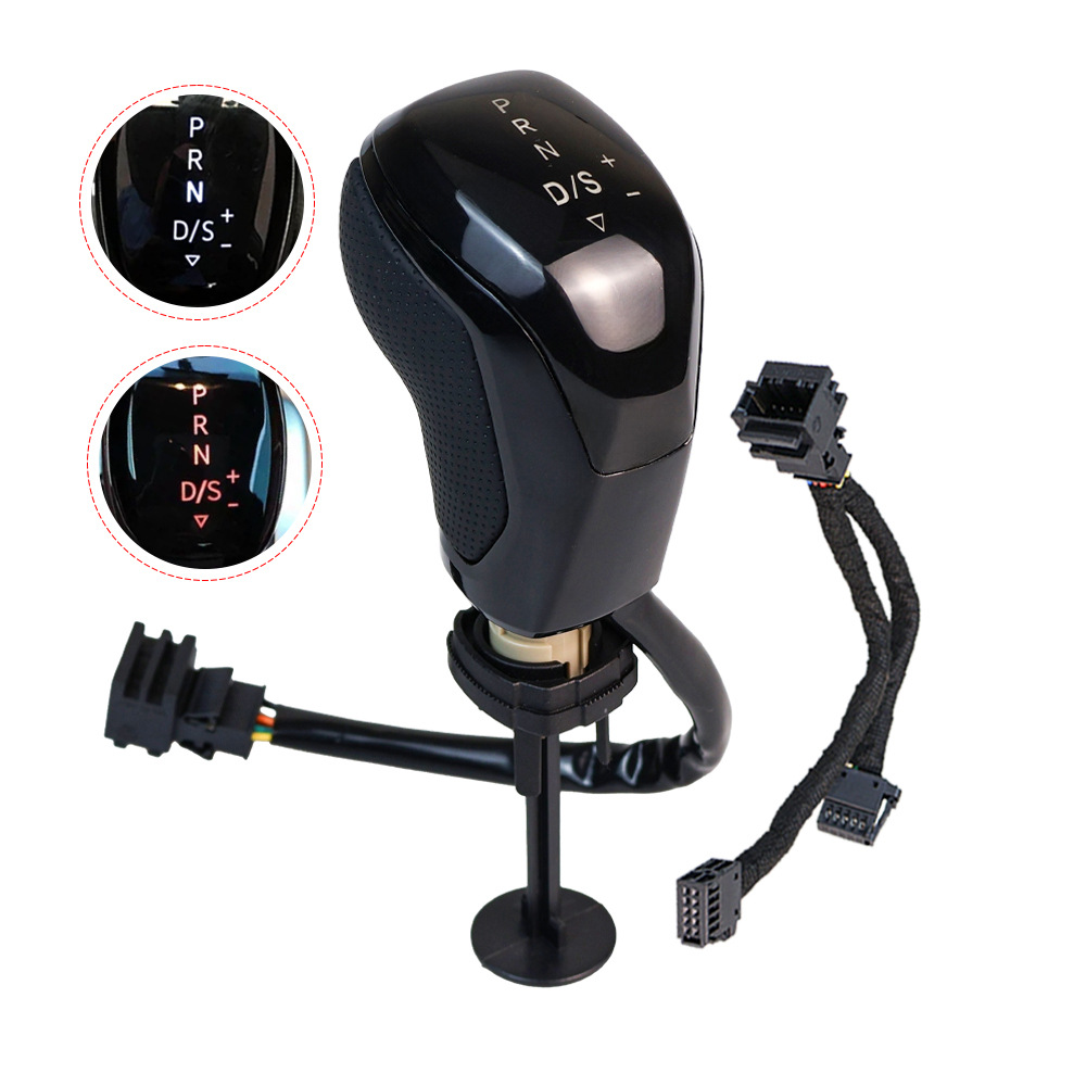 Foreign Trade Suitable for Volkswagen Automatic Transmission Car Gear Shift Knob, Best-Selling Led Gear Head, Electronic Gear Modification Accessories