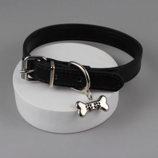 Sweet cool cute bone collar couple personality choker hot girl Asian culture collar neck strap punk puppy necklace