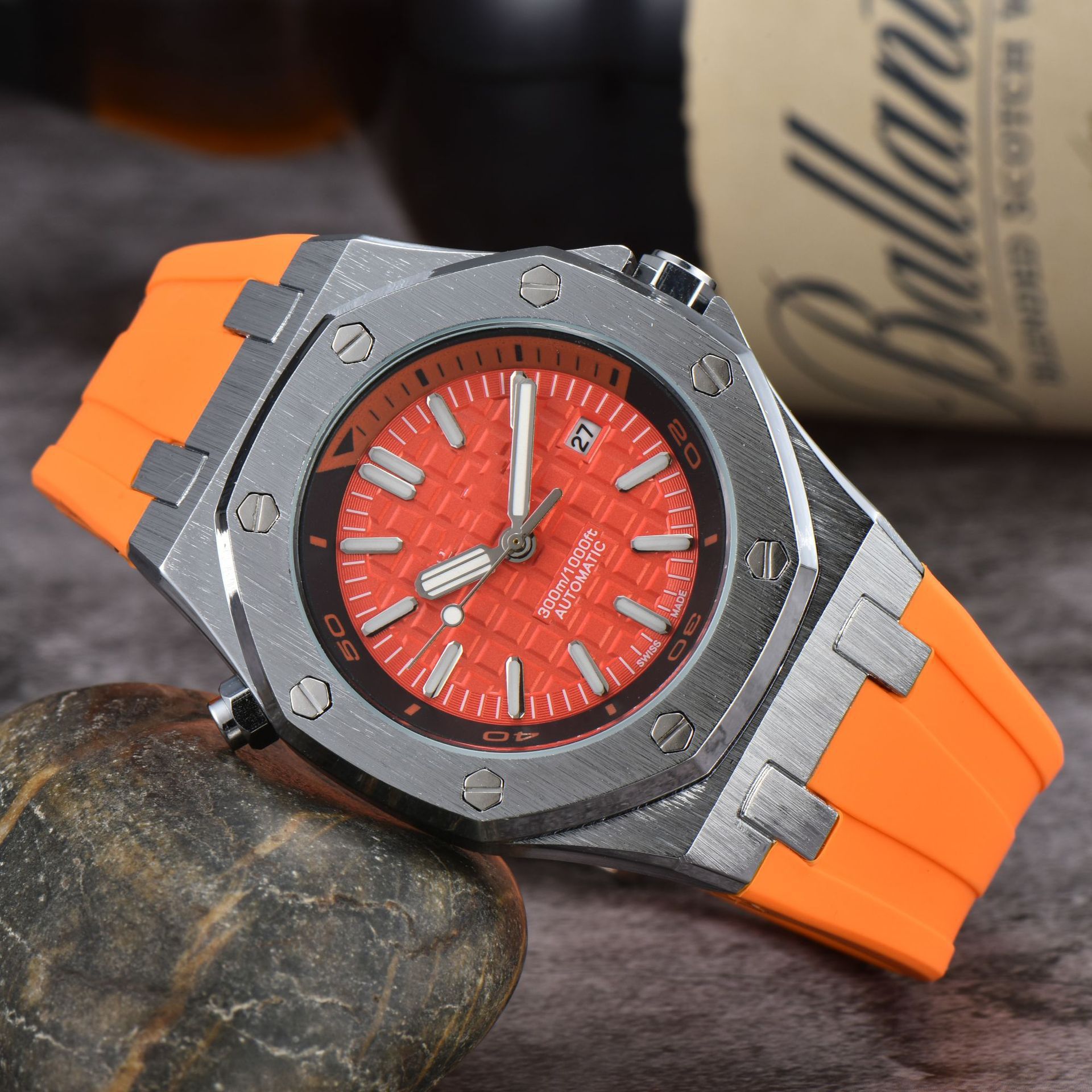2023 Foreign Trade New High-End Business Watch Multi-Function Fully Automatic Quartz Watch Manufacturer Wholesale
