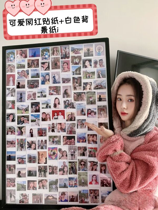 Trendy DIY Puzzle Photo Frame Wall Hanging for Best Friends or Couples, Creative Birthday Gift, Photo Printing, Large Photo Frame Wall Hanging