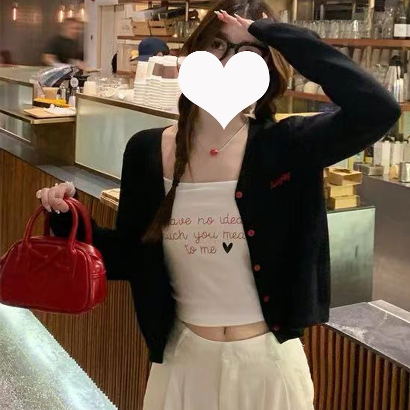 针织开衫外套女新款秋季穿搭高级感外搭毛衣韩系早秋上衣毛织工厂|undefined