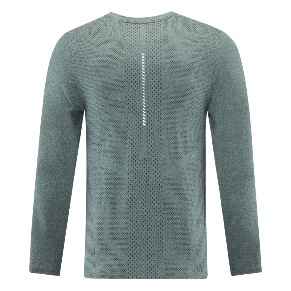 Primavera y otoño casual ropa de correr ropa de secado rápido fitness top estiramiento entrenamiento de baloncesto ropa de sudor deportes de manga larga camiseta hombres