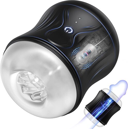 Shuangmi masturbation device for men, height-adjustable airplane cup, vibrating penis exerciser, adult sex toy, drop shipping