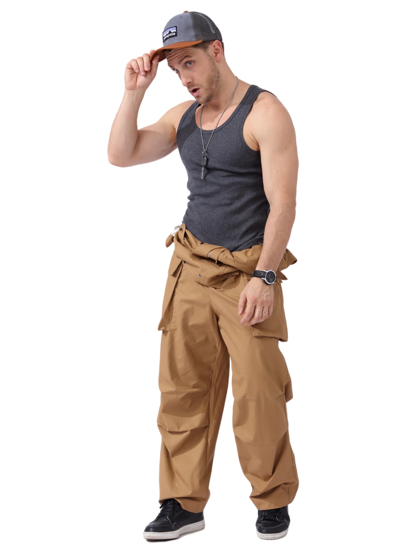 2025 Inverse Craftsman Kaha Ropa de trabajo retro japonesa Monos de bolsillo grandes para hombres y mujeres Estilo BF suelto y delgado para todos los partidos