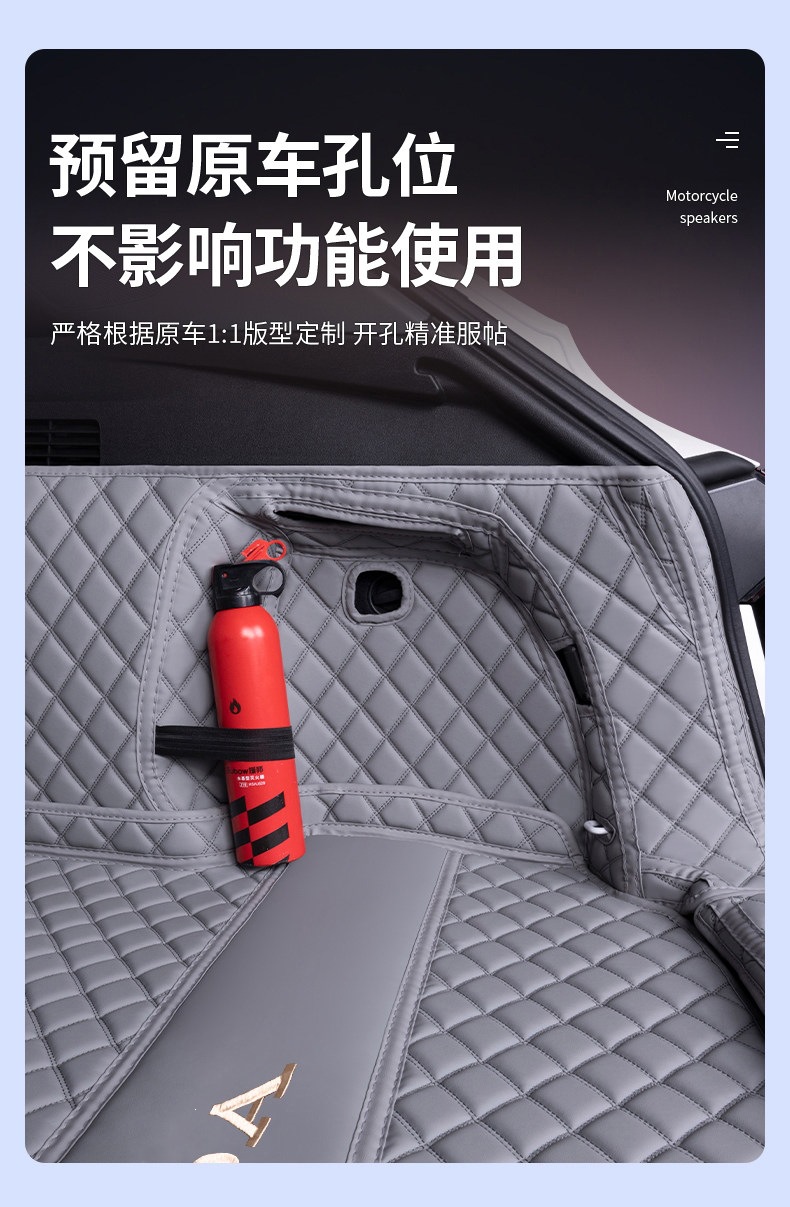 Suitable for 2015-2026 Honda XR-V Binzhi, full coverage trunk mat for Honda XR-V Binzhi