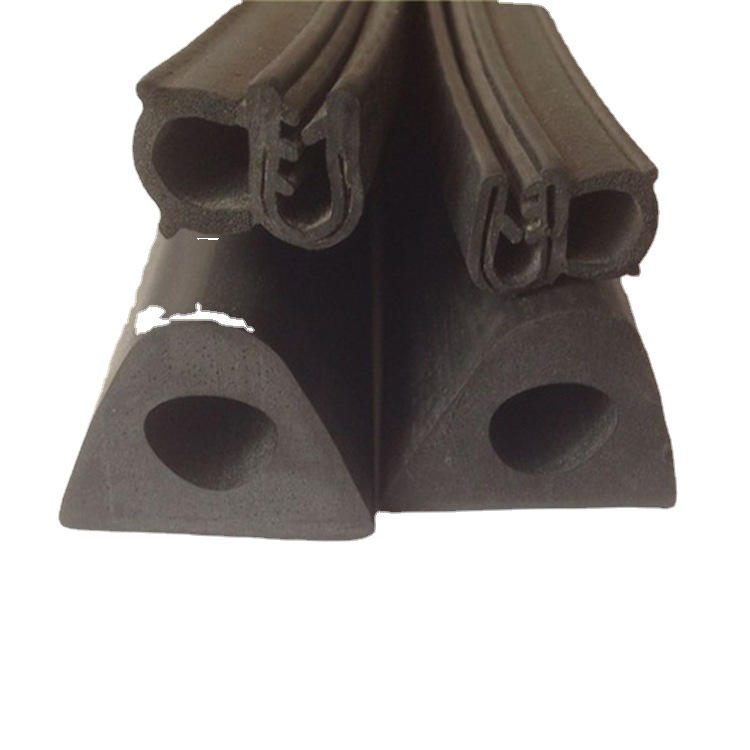 环卫车用橡胶条 半挂车厢门密封条 大货车密封隔音橡胶条