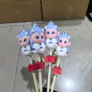 Nezha Ao Bing Squishy Toy 8cm Cartoon Slow Rebound Pu Stress Relief Toy Wholesale Dropshipping