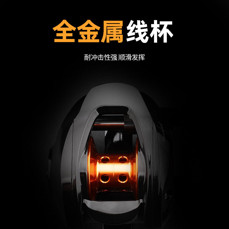 Alambre de pescado de metal Billings Línea antiexplosión Rueda de goteo Luya Pescador de tiro largo Caña de mar Balsa de pesca Aparejos de pesca fishin