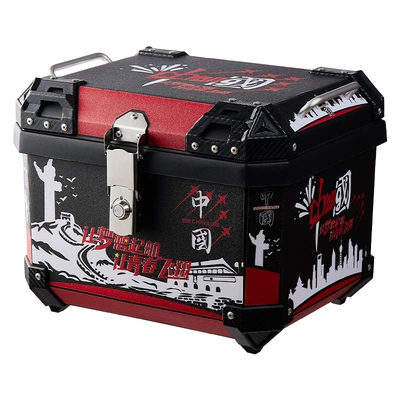 quick release tail box square – Motorcycle trunk