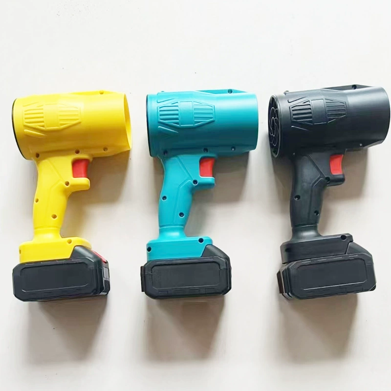 Литиевый аккумуляторный мощный вентилятор для мойки автомобилей, сдувания воды, удаления пыли, уборки снега, турбовоздуходувка, водяная воздуходувка, инструмент для уборки снега.