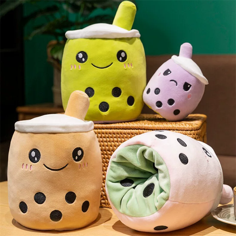 (Cross-border trading), double-sided pillow, plush multicoloured doll, tea cup
