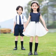 六一演出服儿童校服小学生合唱服演讲表演服夏款幼儿园园服毕业照