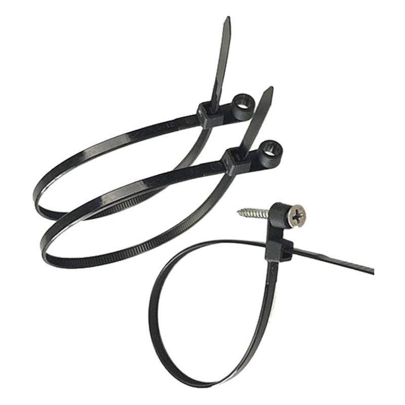 Tornillo agujero fijo cabeza cilíndrica auto-bloqueo cabeza lazo 4*150*200mm doble agujero redondo cabeza lazo alambre