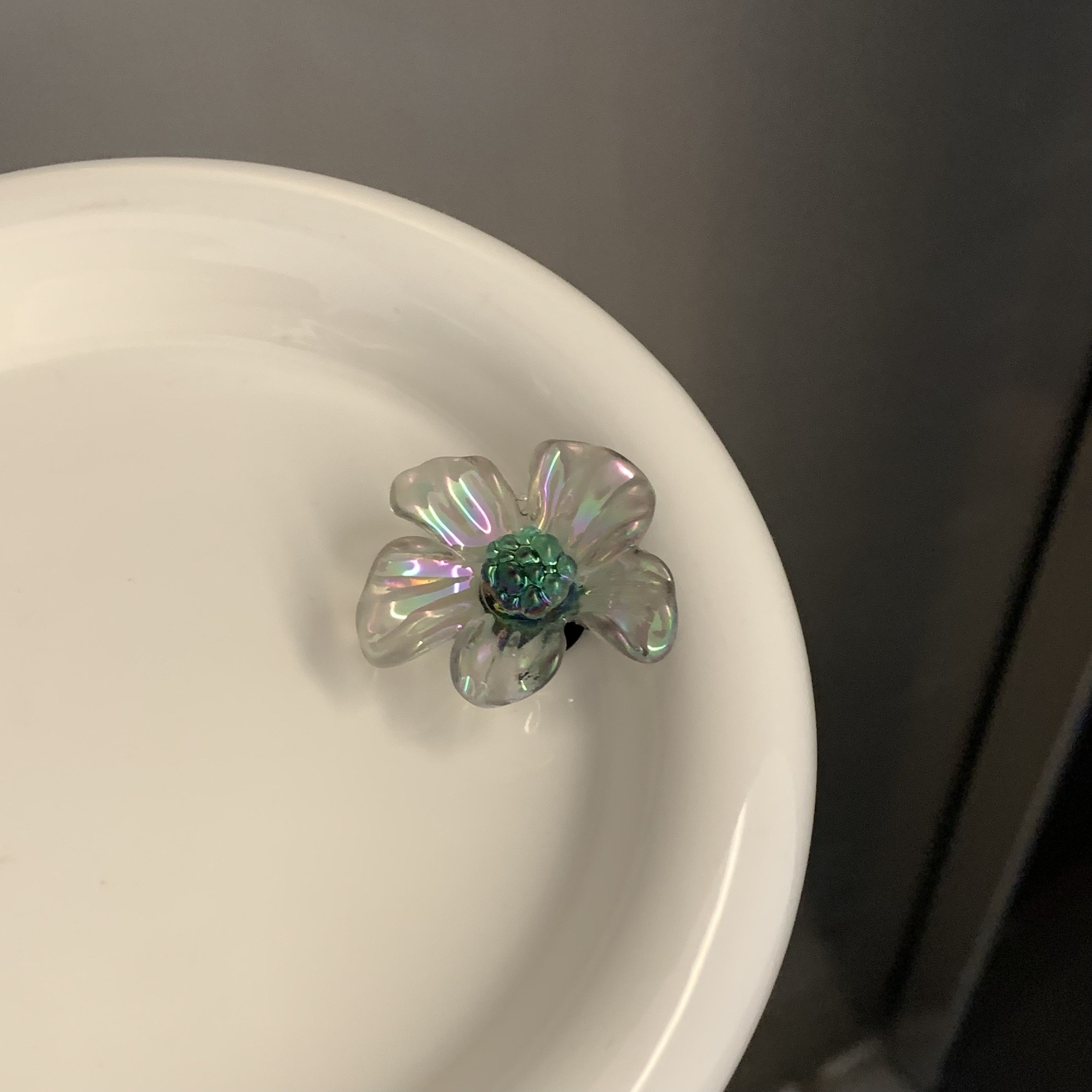 Butterfly Princess nuevos accesorios de zapatos agujeros de alta calidad, botones de zapatos agujeros de color púrpura, botones de botones de botones