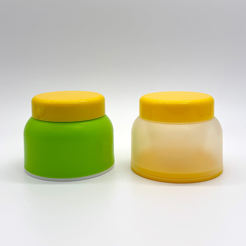 100g Plastic Cream Jar, Face Cream Container, Mask Jar, Makeup Remover Jar, Cosmetic Mud Mask Packaging Material for Sub-Packaging