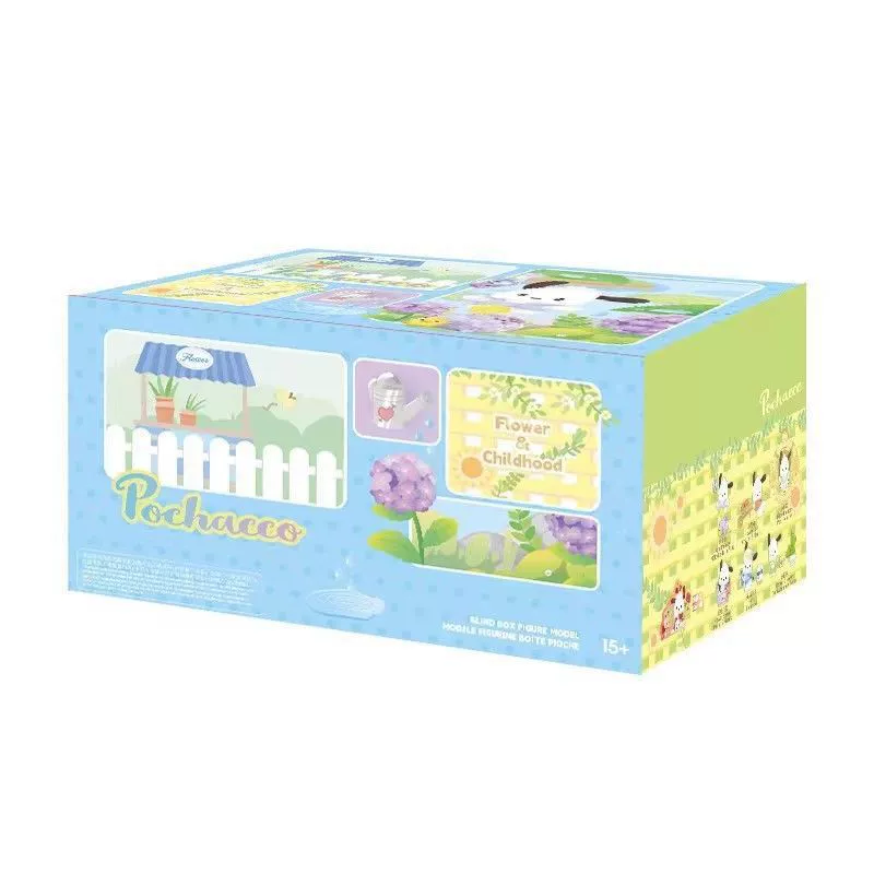 Минифигурка Sanrio Pochacco, коллекционная игрушка в слепой коробке 7–9 см, подарок на день рождения