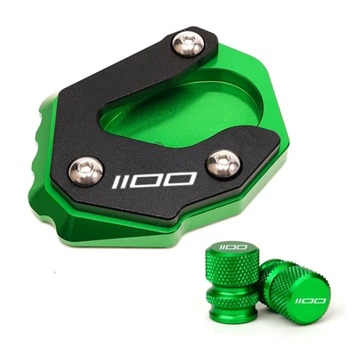 valve Alloy Modified Side Stand - versys1100-green-enlarged-seat-valve-cover