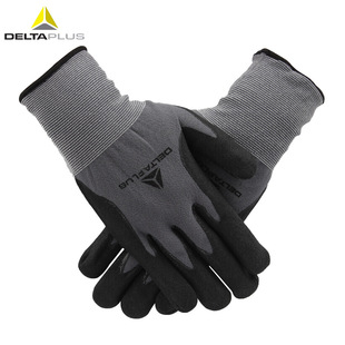 Delta 201729 seamless nylon knitted gloves PU coating wear-resistant tear-resistant labor protection gloves