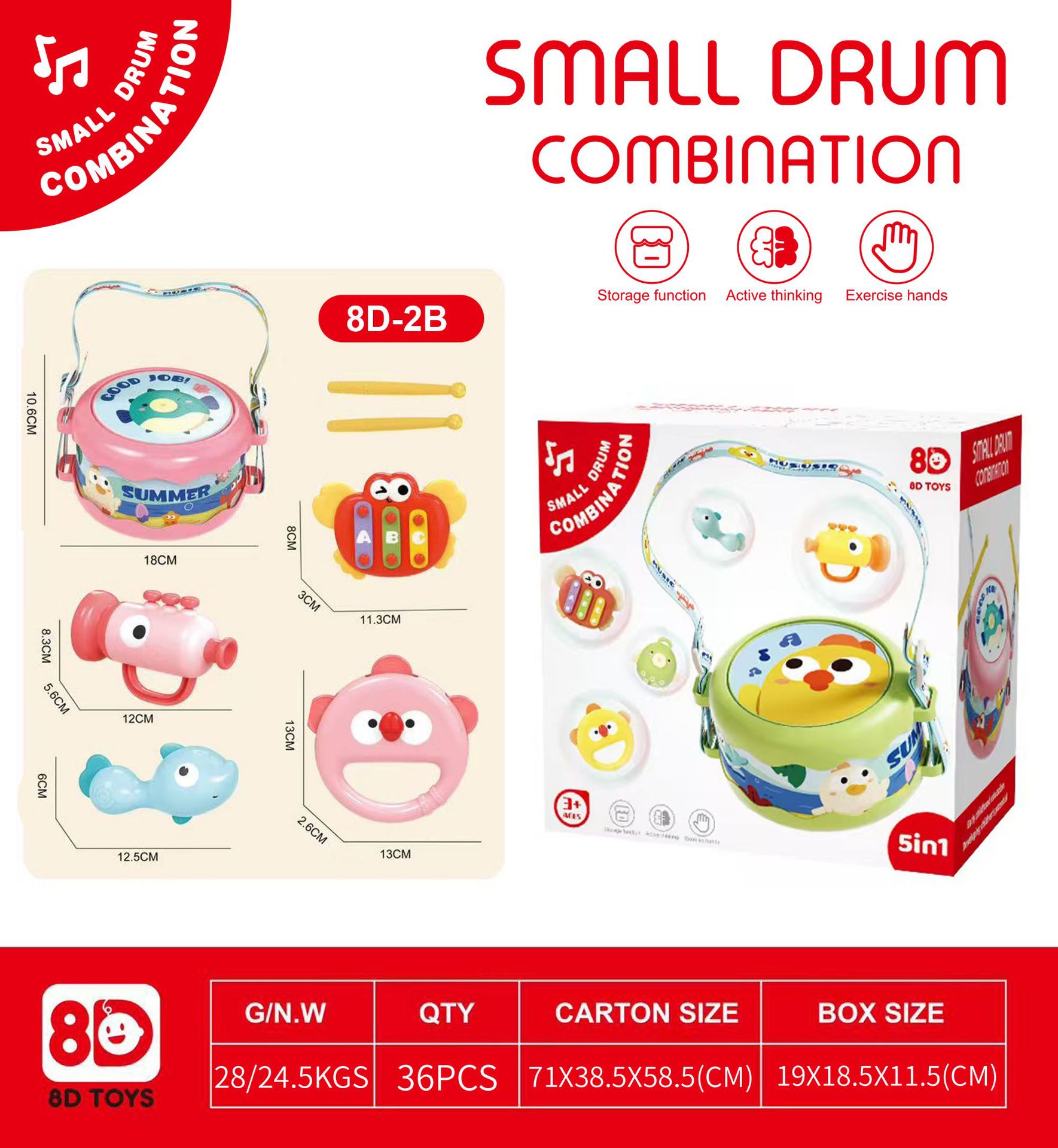 Juegos de percusión para bebés Aliexpress Baby Early Learning 6 meses Juegos para niños