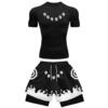 Z8380 On behalf of Amazon Cross border new pattern motion leisure time suit comic compress suit