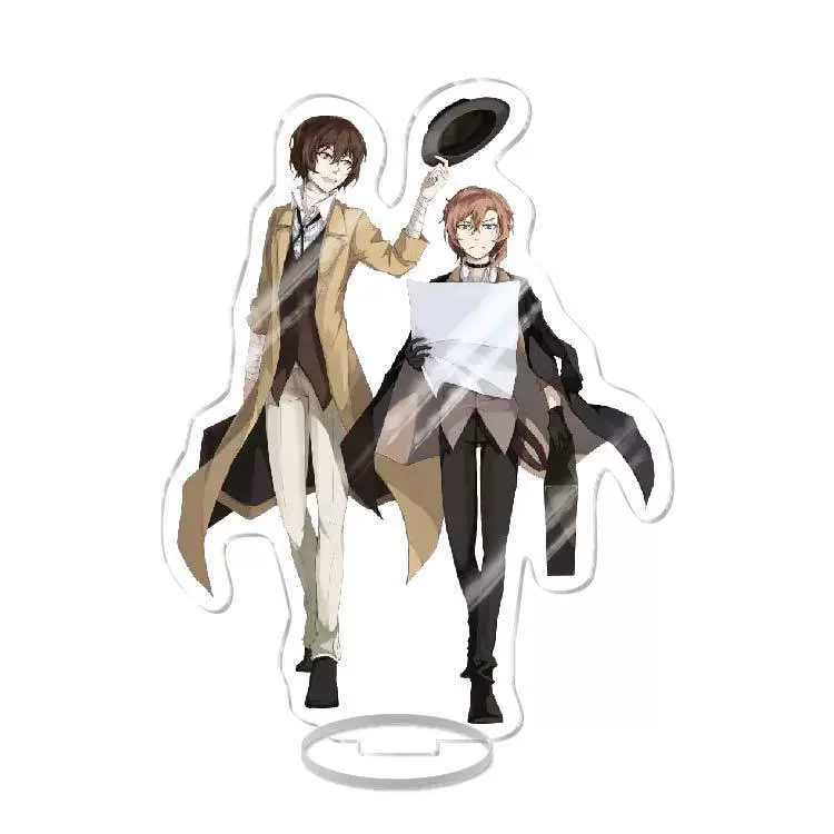 Wen Hao Kano Daci Dai Dai Dai Dai Dazaichun Akutagawa Dragon двойносторонний подставка - настольный декоративный элемент из аниме Yayli