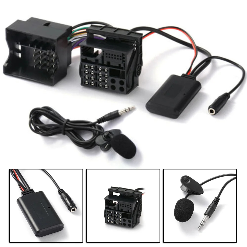 Para OPEL CD30 CDC40/CD70/DVD90 AUXIN Bluetooth Música + MIC Bluetooth