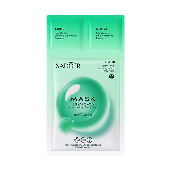 Face mask with salicylic acid, 0.8 ml, 0.8g, 25g