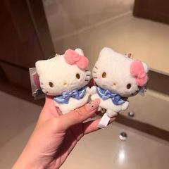 限定HelloKitty手指套毛绒挂件卡通玩偶可爱钥匙扣包包挂件