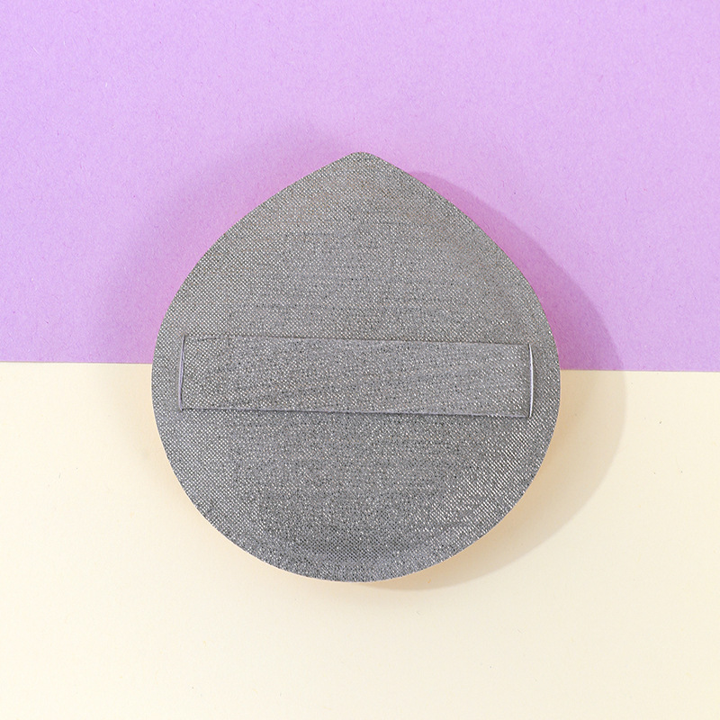 Personalizado de alta gama 100 puntos soplo de polvo de algodón de azúcar bomba Q no come polvo, esponja de maquillaje de poliuretano de doble uso húmedo y seco cojín de aire