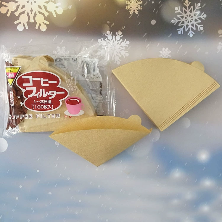 Ручной бумажный фильтр для кофе конусная капельная чашка V60 ручной фильтр-сетка V01 небольшой размер заварочный горшок кофейный порошок фильтровальная бумага
