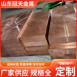 工厂直销无氧紫铜排 TMY电极打孔高纯扁排紫铜直条电极铜排