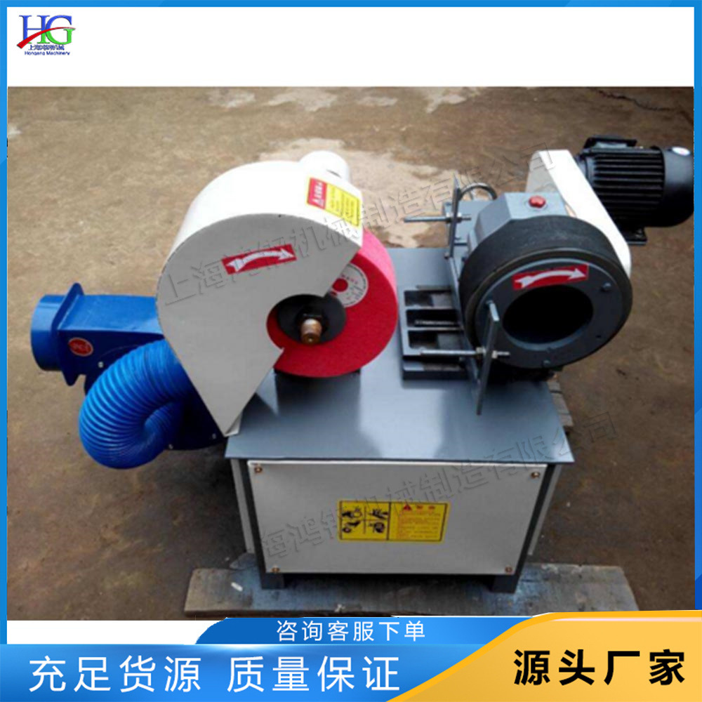 不锈钢管外圆抛光机 五金工件圆管钢管砂光机 砂带轮研磨翻新机