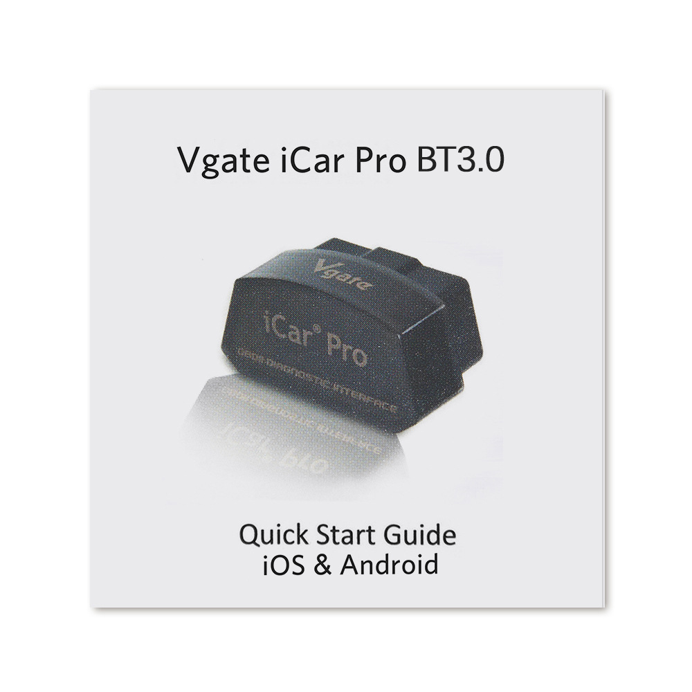 VGATE ICAR Pro BT3.0 Bluetooth OBD car scaner Android car fault detector
