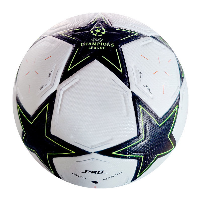 UEFA Champions League Football Hot Adhesion Football Premier League Parada sin fisuras PU4 No. 5 fábrica comercio exterior al por mayor