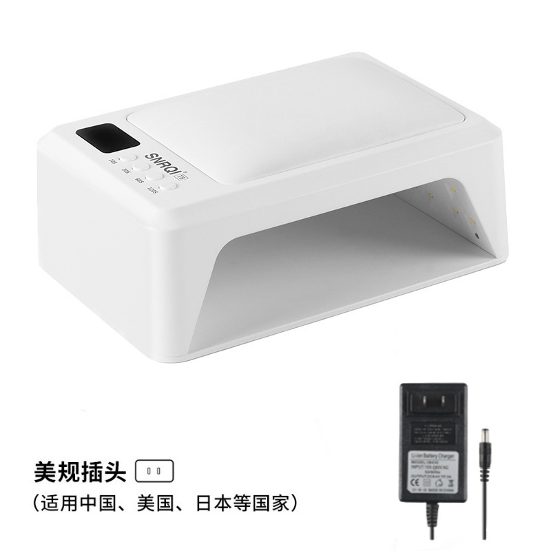 SNRQI速干大功率led黑手照烤指甲油胶T8光疗烤灯美甲店用手枕UV灯|undefined