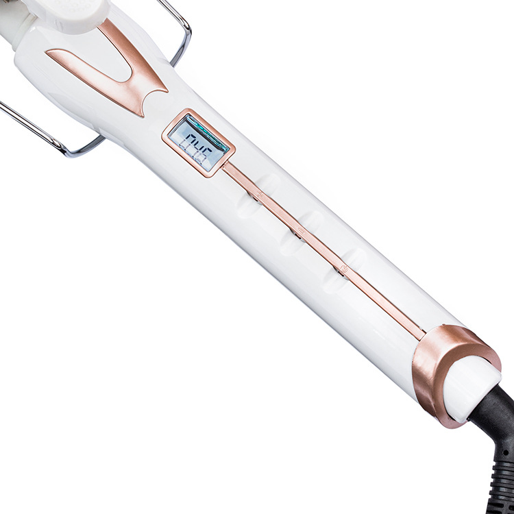 跨境货源厂家专供永东陶瓷蛋卷棒三棒卷发棒三管卷发棒大卷水波纹