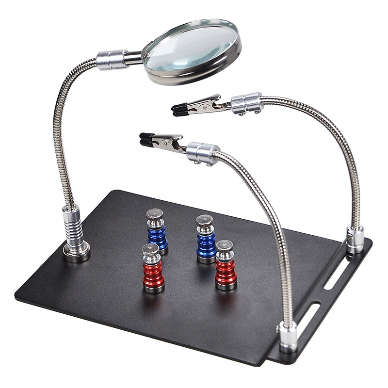 Крепежное приспособление материнской платы инструмент для ремонта мобильных телефонов печатная плата увеличительное стекло сварочный вспомогательный кронштейн Workbench