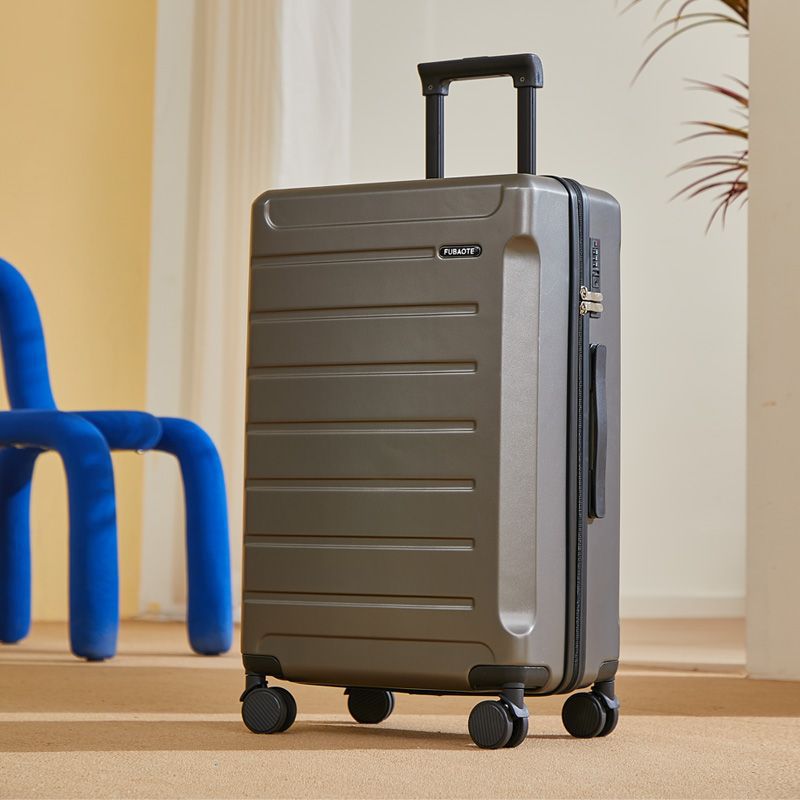 Maleta de 28 pulgadas, maleta de viaje para hombres y mujeres, maleta de tracción de gran capacidad, rueda universal, maleta de embarque, maleta de cuero.