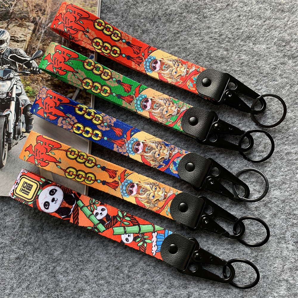 Suitable for Motorcycle Keychains, Key Chains, and Lanyard Pendants for Honda, Suzuki, Yamaha, Kawasaki, Ktm